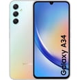 thumbnail image 1 of Samsung Galaxy A34 5G 8GB Ram 128GB Asombroso Plata Desbloqueado (Reacondicionado), 1 of 4
