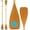 B: Khaki in Blue, variant on SUP Paddle Board Paddle - Adjustable Paddleboard Paddle Oar 4-Piece Floating Aluminum SUP Kayak Paddle