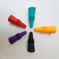 thumbnail image 5 of Tapón de botella de silicona, tapón de vino, 10 piezas, tapón de botella reutilizable multicolor con rosca para botella de vino y bebida para bebidas, alcohol, champán, mantener fresco LingWen 9024715009197, 5 of 5