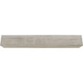 thumbnail image 3 of Ekena Millwork 6"H x 10"D x 60"W Rough Cedar Faux Wood Fireplace Mantel, Burnished Pine, 3 of 8