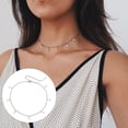 thumbnail image 3 of Collar Estrella jinwen de Personalidad plata, 3 of 8