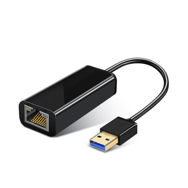 Btafrte Adaptador Ethernet USB 3.0 USB RJ45 Tarjeta Red Lan 1000Mbps para Windows 7 8