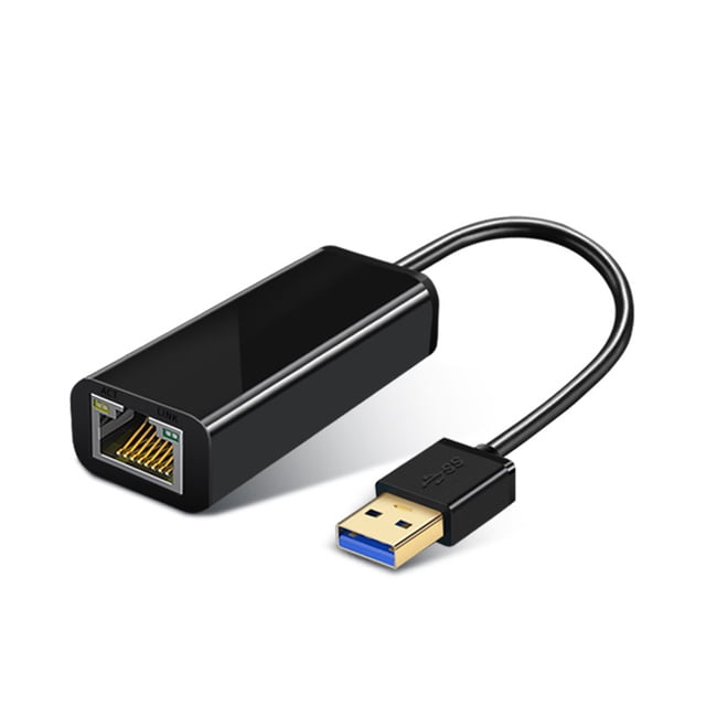Adaptador Ethernet USB 3.0 USB RJ45 Tarjeta Red Lan 1000Mbps para Windows 7 8