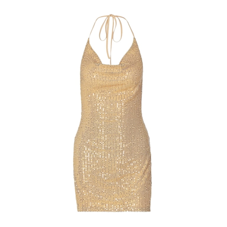white christmas dresses Petite Beige Embroidered Peplum Top With Chiffon Skirt Gown main image 0