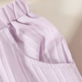 thumbnail image 6 of enyan Toddler Baby Girl Outfits Floral Summer Clothes Infant Spring Waffle Short Sleeve Shirt Tops Cute Shorts Set Baby Girl Outfit (Purple,18-24 Months), 6 of 6