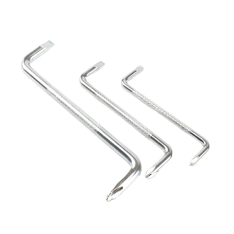 TINYSOME 5mm+6mm+8mm 90 Degree Zshaped Screwdriver Set Right Angle Phillips Screw Driver 3