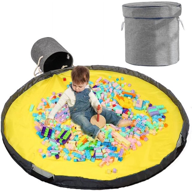 Bolsa de almacenamiento de juguetes para niños, bolsa de juguetes para tapete de juego, bolsa de almacenamiento de juguetes para tapete, bolsa de almacenamiento de juguetes para la playa, bolsa de alm