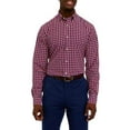 thumbnail image 2 of Lands' End Men Brushed Twill Shirt (Red, XL), 2 of 2