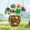thumbnail image 4 of Kbndieu St Patricks Day Shamrocks Hanging Decorations, Shamrock Acrylic Hanging Ornaments Irish Wreath Decor for Happy St Patrick's Day Irish Party Wall Home Decorations on Clearance, 4 of 5