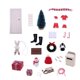 thumbnail image 1 of Accesorios navideños para casa de muñecas a escala 1:12 Manualidades navideñas para casa de muñecas Puerta de madera, 1 of 9