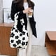 thumbnail image 5 of Bolso de hombro Likrtyny con estampado de animales y flores retro felpa invierno B, 5 of 9