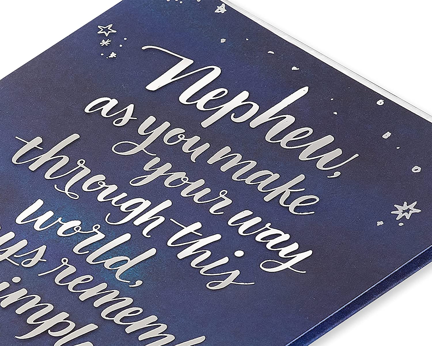American Greetings Birthday Card for Nephew (Be Your Amazing Self)