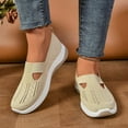 thumbnail image 3 of Dakaela Women's Orthopedic Shoes Arch Support Walking Loafers Breathable Soft Slip on Sneakers, 3 of 8