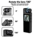thumbnail image 4 of Cámara De Bolsillo Desgastada Por El Cuerpo, Mini Cámara Con Clip Con Cancelación De Ruido, Pantalla A Todo Color De 1,3 Pulgadas, 1080P, 5 Luces Infrarrojas Para Oficina, 4 of 7