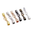 thumbnail image 1 of LädersnöreHummerspänneKrokarÄndspetsarSmyckenArmbandGörafynd20stGold, 1 of 3