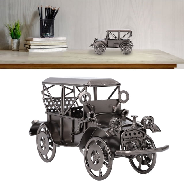 Modelo De Coche Vintage, Colecciones Hechas A Mano, Vehículo Coleccionable, Modelo De Coche Retro De Hierro Para Decoración