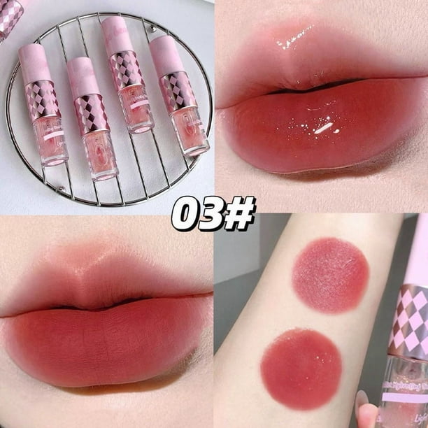 Lápiz labial Velvet Mist hidratante de doble cabezal Esmalte de labios Light Water Esmalte de labios ligero