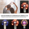 thumbnail image 2 of Portable Mini Night Light Handheld Fan Desktop Cooling Electric Fan Lights, 2 of 6