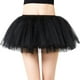 thumbnail image 1 of Falda tutú de tul para mujer Yinane Negro, 1 of 8