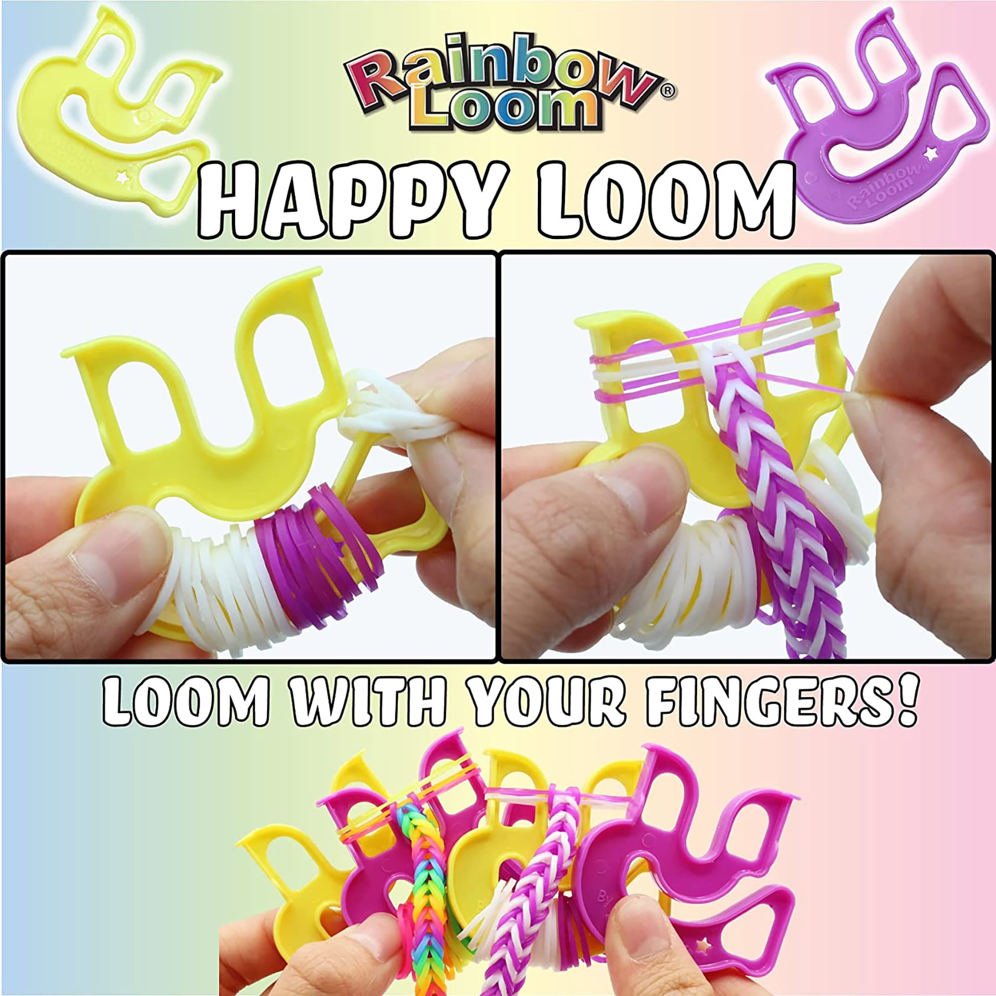 Loom Band Patterns With Fingers How To Make A Bracelet Out Of
