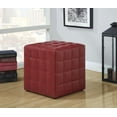 thumbnail image 2 of Monarch Pouf Simili-Cuir, 2 of 5