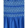 thumbnail image 3 of The Children's Place Girls Sleeveless Contrast Smocked Peplum Tank Top, Sizes XS-XXL, 3 of 3