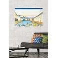 thumbnail image 2 of River Commerce by Katushika Hokusai Wall Poster, 22.375" x 34", 2 of 4