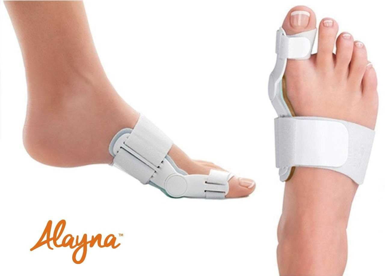 2pcs Alayna Bunion Corrector Orthopedic Relief Splint - Hallux Valgus Corrector Pads for Men and Women - Hammer Toe Separator Guard Cushion No Foot Pain and Soothe Sore Bunions