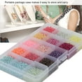 thumbnail image 4 of Jewelry Beading  Bracelet Beading  Necklace Beading  Colorful Beading Kit  Jewelry Beading Accessory 15 Grid Colorful Beading Crafts Bracelet Necklace Jewelry Accessory Kit With, 4 of 8
