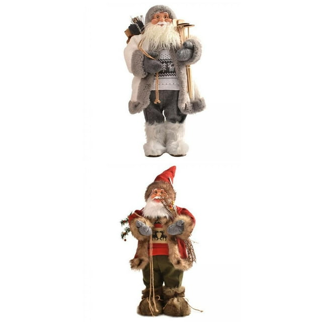 Estatua Papá Noel Decoración interior escritorio Soledad Figuras de Santa Claus