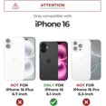 thumbnail image 2 of Pour iPhone 16 Pro Max Étui Magnétique avec Cache Coulissant pour Caméra & Support Réglable & Protecteur d'Écran Intégré, Étui Pare-Chocs Robustes - Noir Nuit, Rouge Vin, 2 of 5