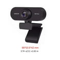 thumbnail image 5 of USB 2K 1080P 720P 480P FullHD Computer Camera with Wide Angle Lens for Remote Work and Online Teaching, 5 of 19