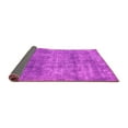 thumbnail image 2 of Ahgly Company Indoor Round Abstract Pink Modern Area Rugs, 8' Round, 2 of 4