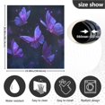 thumbnail image 3 of Dishwasher Sticker Magnetic Dishwasher Sticker Magnetic Decorative Sticker Refrigerator Sticker Dishwasher Decorative Stickers Dreamy Purple Butterflies Art, 3 of 6