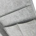thumbnail image 3 of Gris: bolsillo para mesita de noche, bolsillo de almacenamiento para cama, bolsa colgante para sofá, organizador de almacenamiento para mesita de noche para teléfono, control remoto, diario, bolígraf, 3 of 5