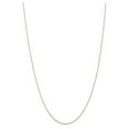 thumbnail image 3 of Auriga Fine Jewelry 10K Yellow Gold .8 mm Diamond-cut Cable with Lobster Clasp Chain Necklace for Women 22", 3 of 6