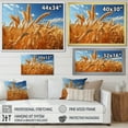 thumbnail image 4 of Designart "Harvesting Gold in Canada I" Farmhouse Wall Art Print, 4 of 5