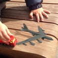thumbnail image 2 of Modelo de avión de aleación de ABS, exhibición de exhibición coleccionable de negocios, modelos de aviones, miembros de la familia, amigos, festival, juguetes de regalo, escala 1: 200 Speravity FN000872-00, 2 of 7