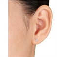 thumbnail image 2 of Pompeii 5/8Ct Diamond Studs Available in 14K White & Yellow Gold Basket Setting, 2 of 3