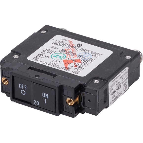 Blue Sea Systems 7457 Blue Sea 7457 UL-489 Circuit Breaker - 20A Flat Rocker