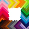 thumbnail image 2 of 120 Piezas Cuadrados de Tela de Fieltro DIY Fieltro Colores Surtidos Textiles Telas Borrosas para Costura de Álbumes de Recortes, 2 of 4