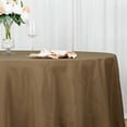 thumbnail image 4 of BalsaCircle 108" Round Polyester Tablecloth Wedding Table Linens Taupe, 4 of 8