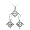 thumbnail image 1 of JOYARIS Kit Nudo De Bruja Con Zirconias Cadena+aretes+dije Plata 925 DM-0001077, 1 of 4