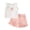 Pink, variant on VUHXZWAF Girls Summer Clothes Set Sleeveless Line Shirt and Ruffle Shorts Kids Outfits Size 9-12 Months