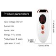 thumbnail image 2 of Depiladora IPL Dispositivo de depilación permanente con 999999 destellos Máquina de depilación casera con 5 modos para la línea del bikini Cuerpo, 2 of 9