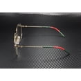 thumbnail image 4 of GUCCI GG0396O 001 Aviator Gold Multicolor Gold Demo Lens 56mm Women's Eyeglasses, 4 of 5