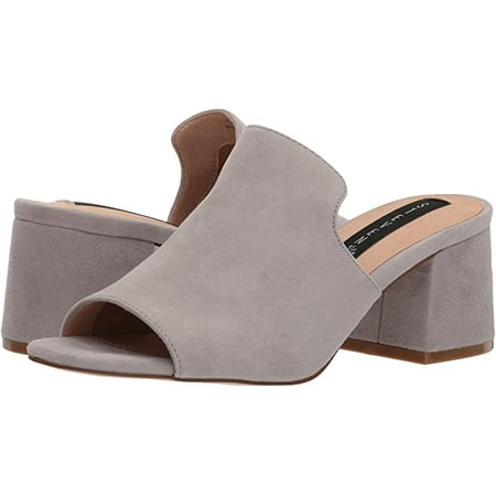 

STEVEN by Steve Madden Women s Waze Sandal Grey suede 8