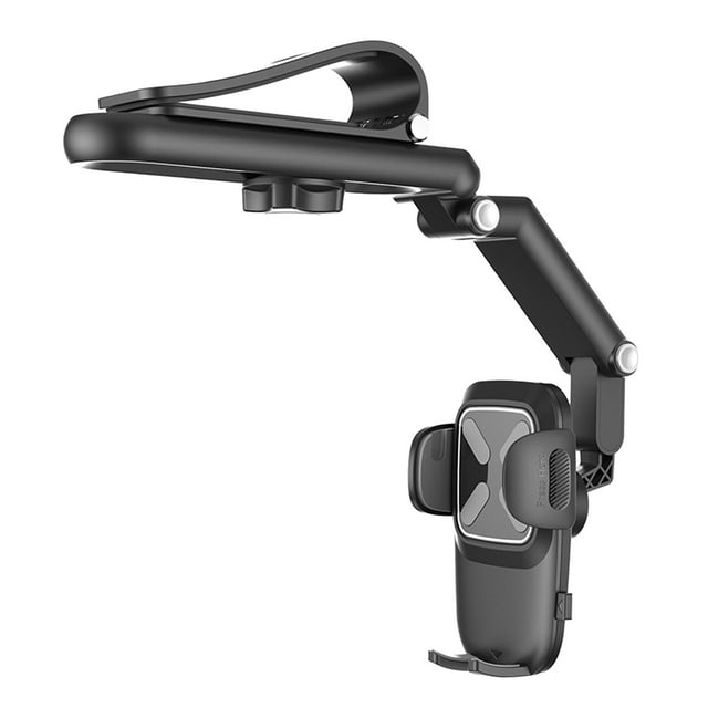 Soporte universal para móvil en automóvil, negro gris