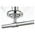 thumbnail image 4 of Living District Ingrid 4-Light Iron & Glass Bath Sconce in Chrome and Clear, 4 of 5