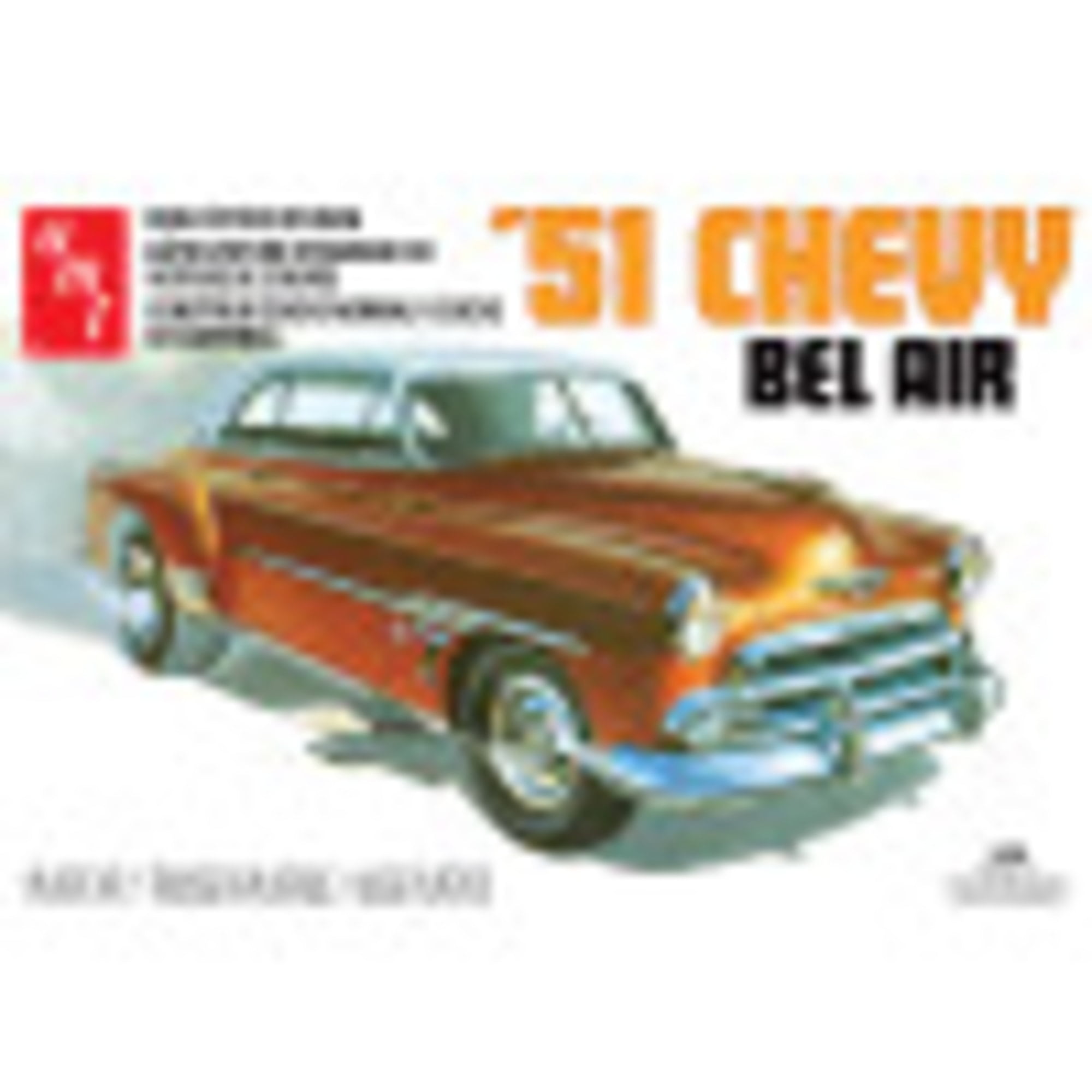 AMT862 1/25 1951 シェビー ベル エア プラスチックモデルキット rdzdsi3 AMT 1951 Chevy Bel Air 1:25 Scale Model Kit | Auto World Store